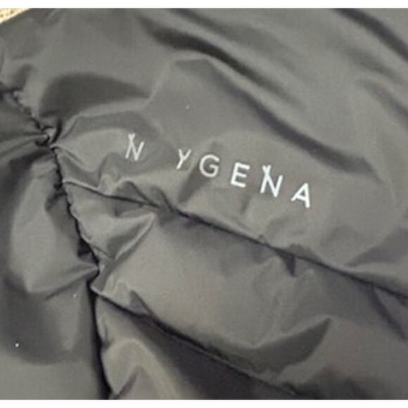 Indygena Coat Black Puffer Duck Down Hooded Jacket Size M - Picture 16 of 16